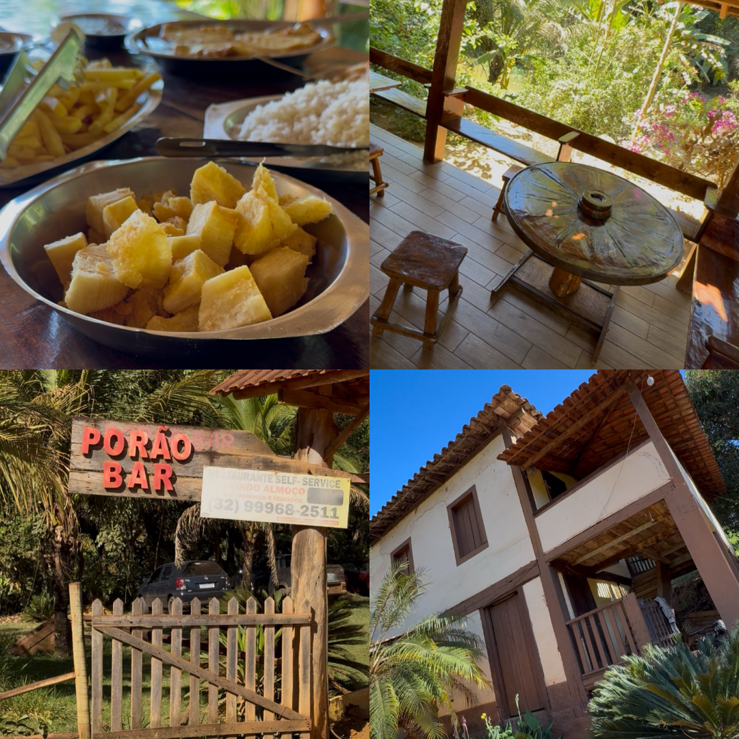 Almoço no Porão Bar e Restaurante (Foto: Iuri Fontana/Zine Cultural)