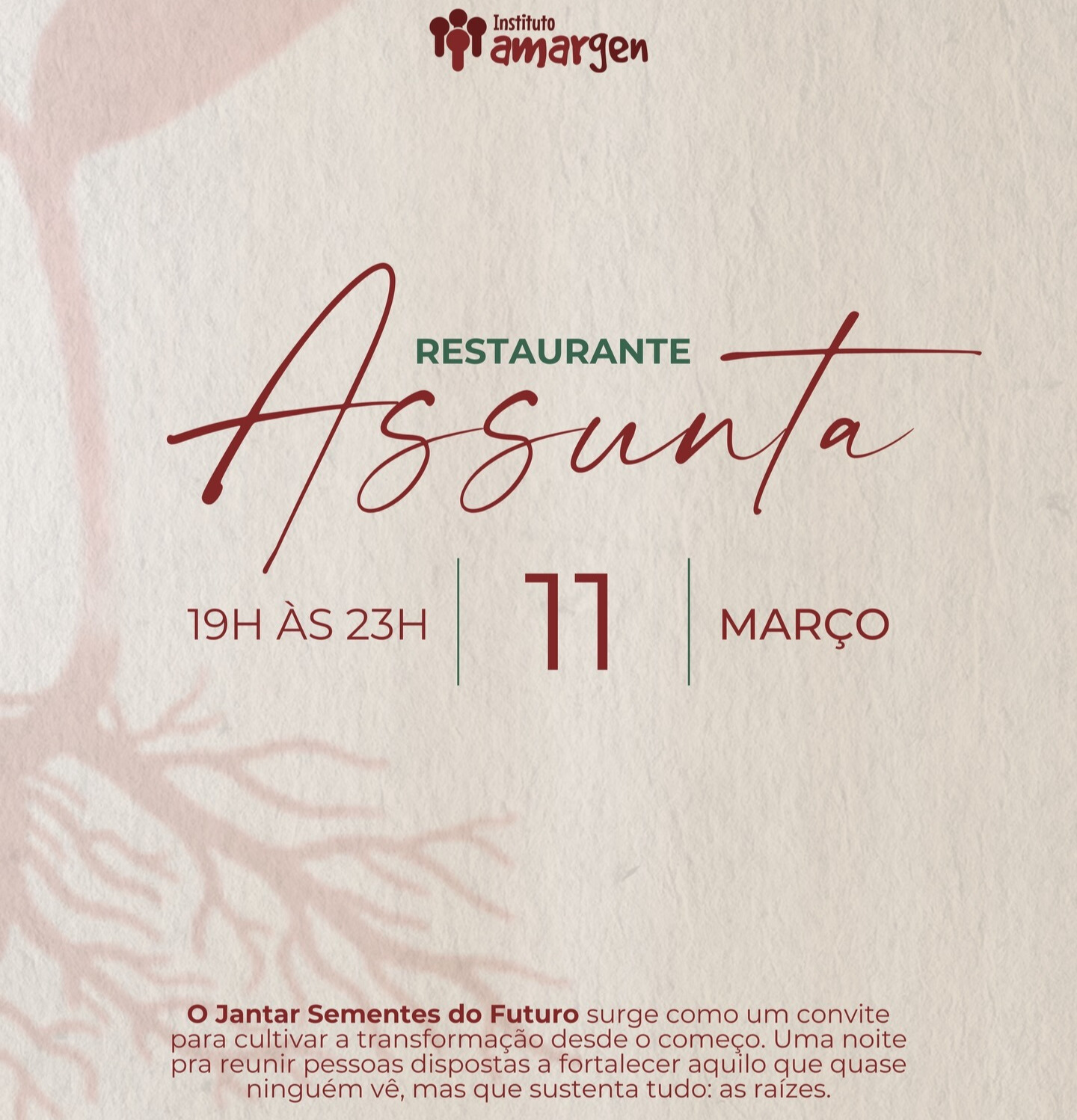 Jantar Beneficente Instituto Amargen