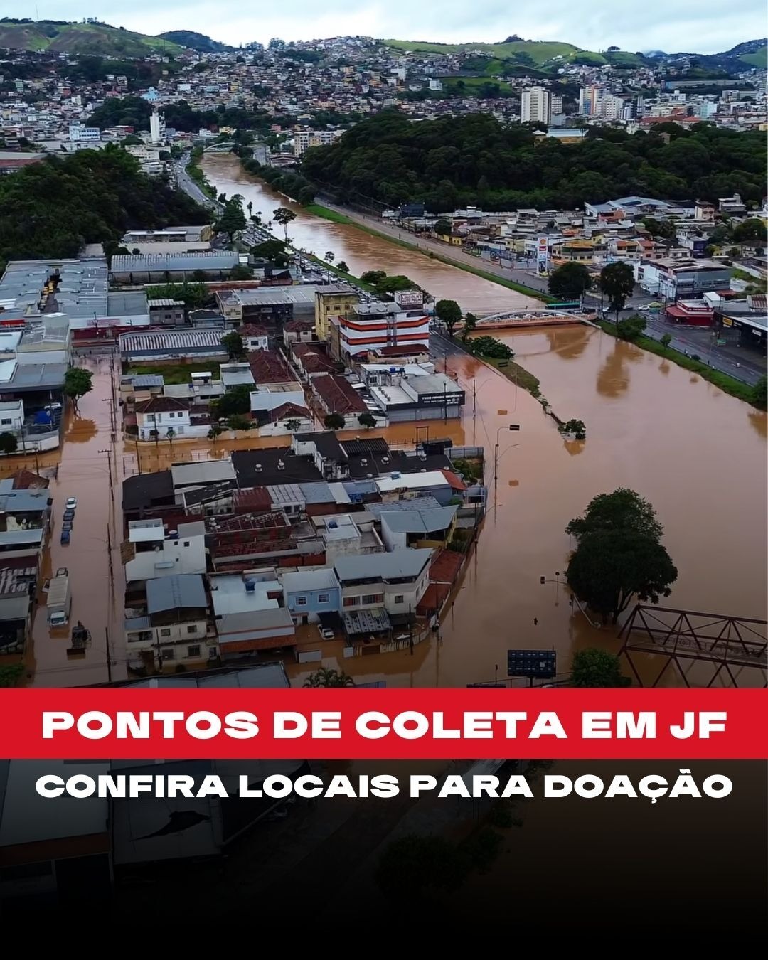 Pontos de coleta em Juiz de Fora
