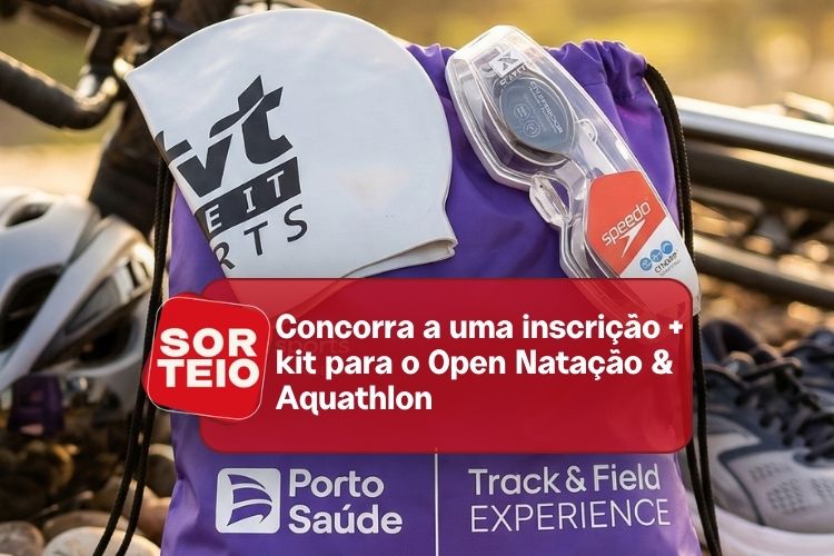 [SORTEIO] Concorra a uma inscrição para o Open de Natação & Aquathlon