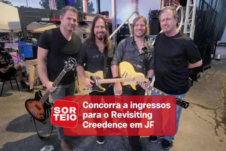 [SORTEIO] Concorra a ingressos para o show do Revisiting Creedence