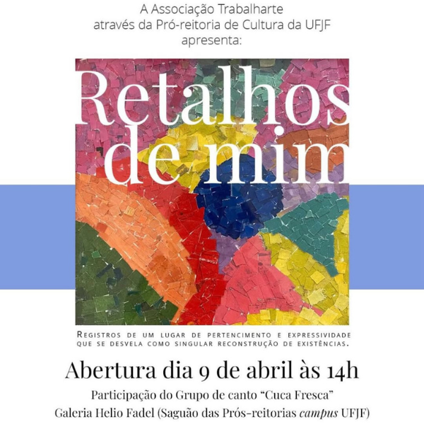 Mostra Retalhos de mim JF | Foto: reprodução Instagram