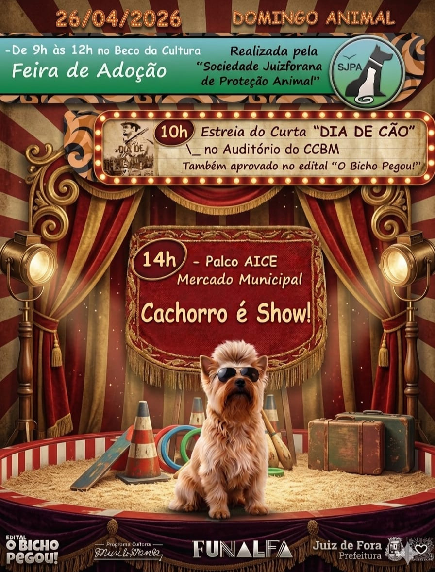 Não deixe de conferir a estreia do curta "Cachorro é Show". (Foto: divulgação)