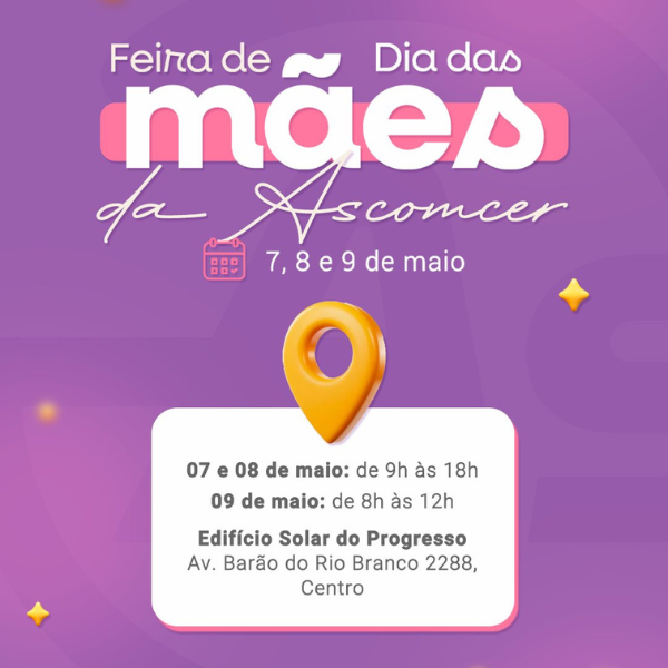 Feira Ascomcer | Foto: reprodução Instagram 