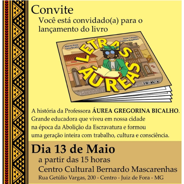 Lançamento “Letras Áureas” | Foto: Divulgação