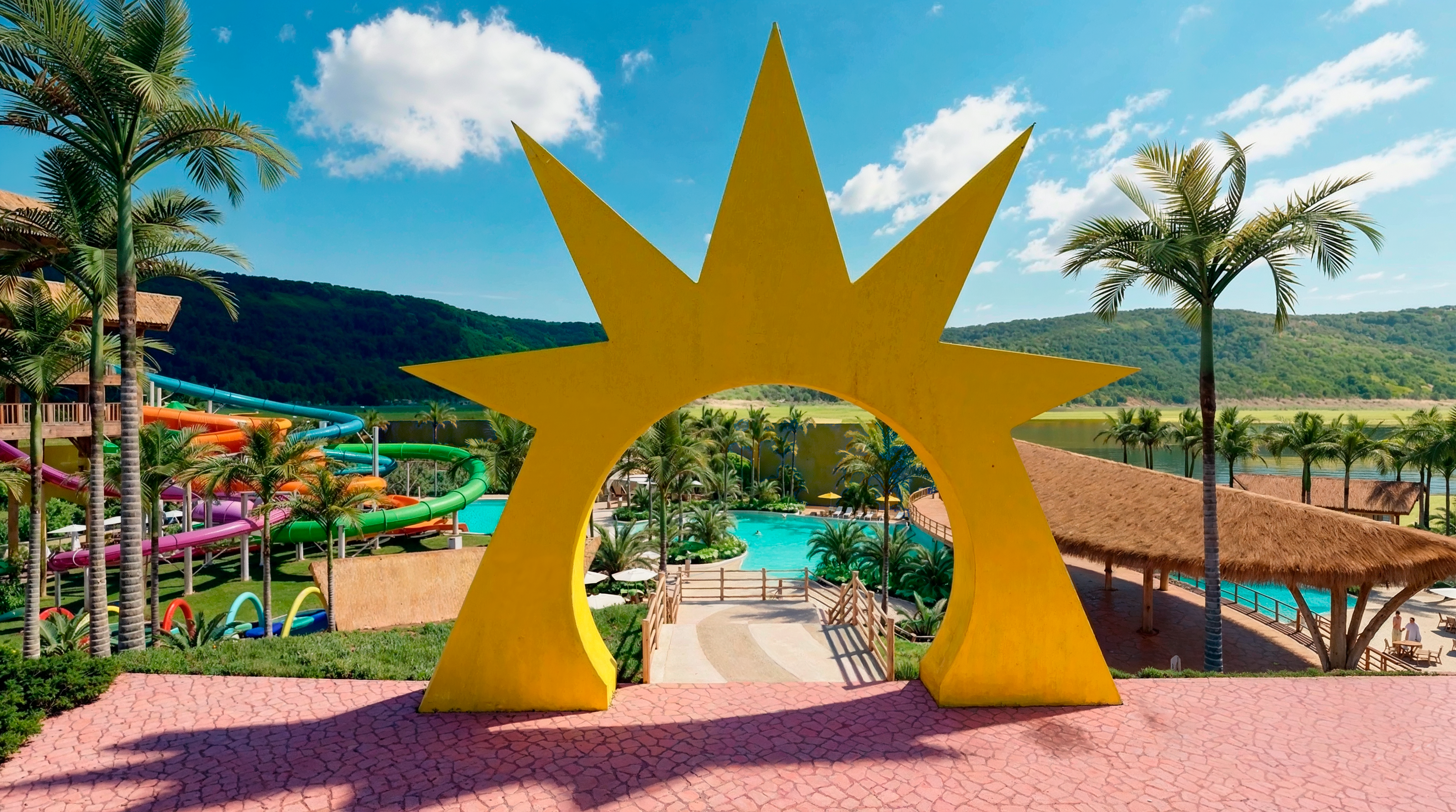 parque aquático Áurias Park (Foto: divulgação)