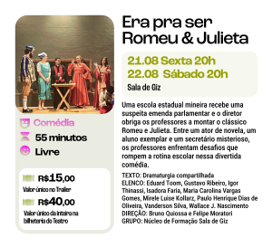 Teatro, "Era pra ser Romeu & Julieta"