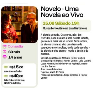 Teatro, "Novelo - Uma Novela ao Vivo"