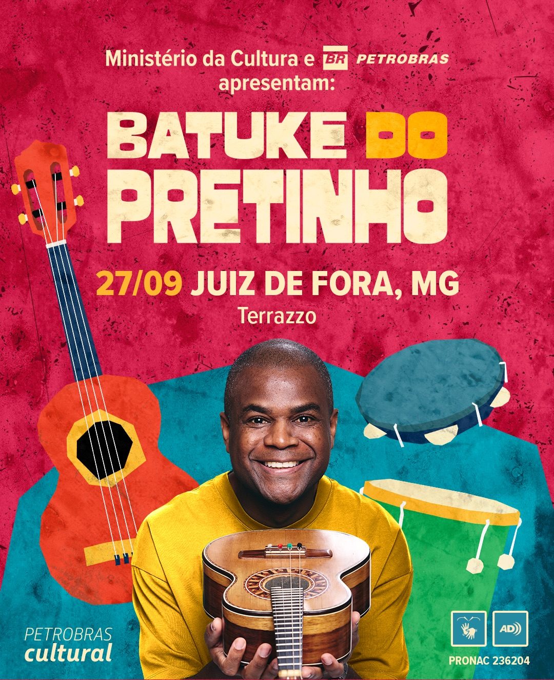 Batuke do Pretinho da Serrinha em Juiz de Fora